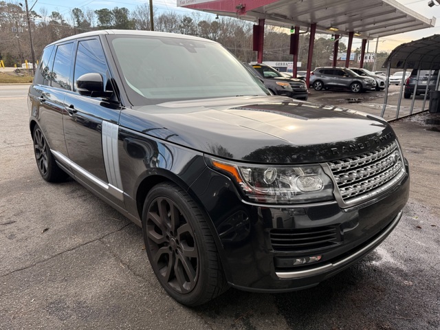 2017 Land Rover RANGE ROVER SUPERCHARGED