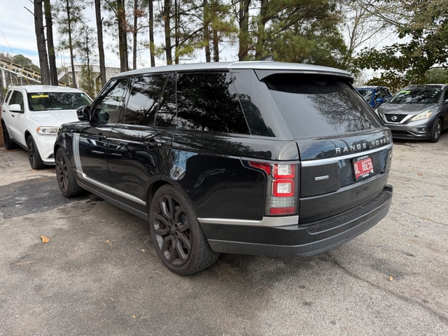 2017 Land Rover RANGE ROVER SUPERCHARGED