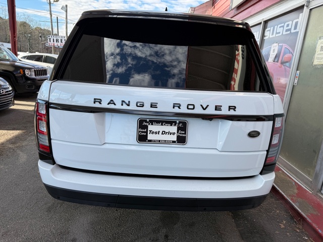 2017 Land Rover RANGE ROVER V8 SUPERCHARGED