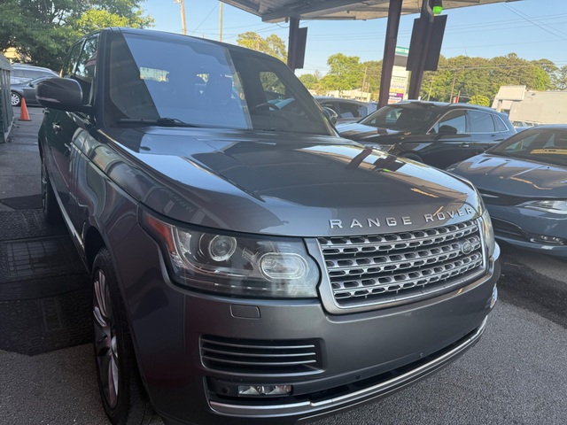 2016 Land Rover RANGE ROVER SUPERCHARGED