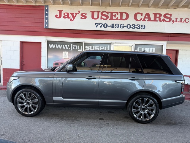 2016 Land Rover RANGE ROVER SUPERCHARGED