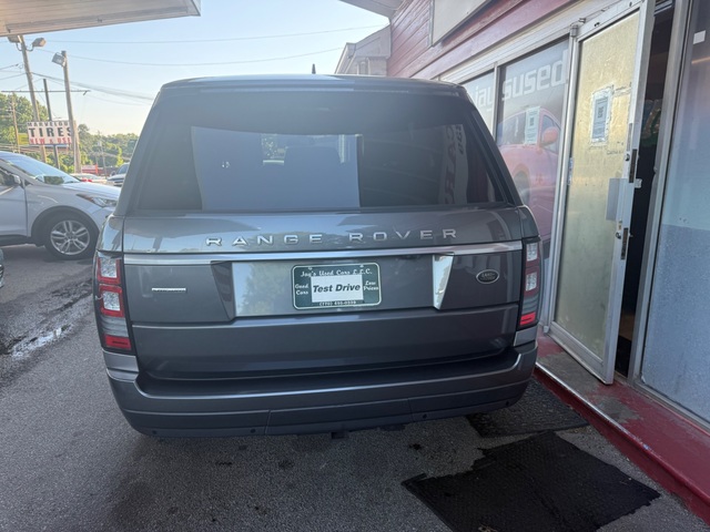2016 Land Rover RANGE ROVER SUPERCHARGED