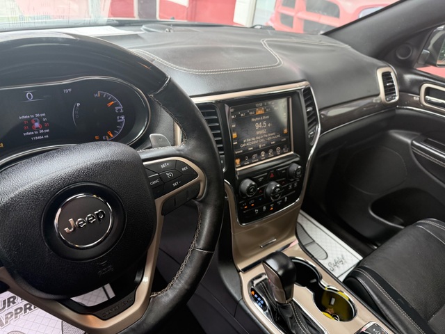 2017 Jeep GRAND CHEROKEE OVERLAND