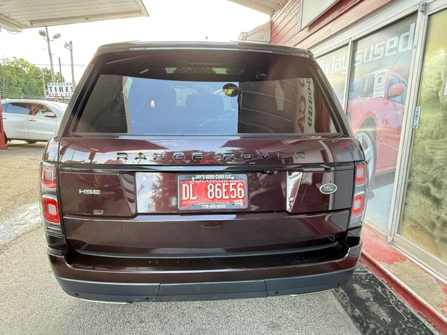 2018 Land Rover RANGE ROVER HSE